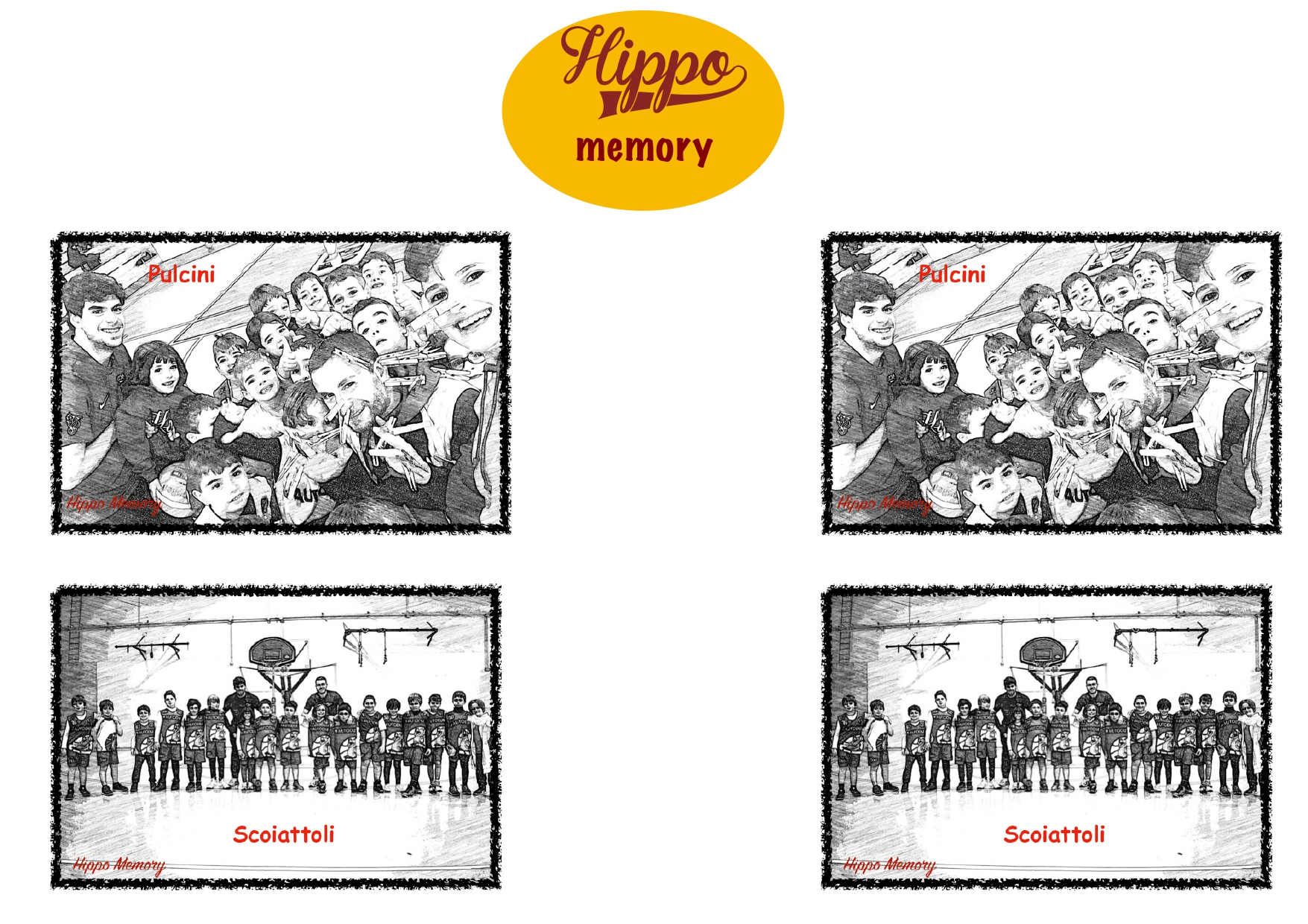 Giochiamo tutti insieme a "Hippo memory" (DOWNLOAD)