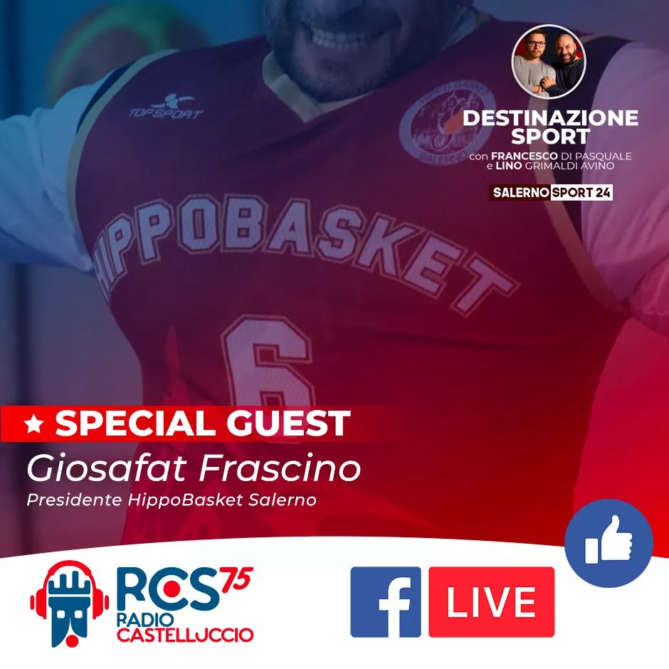 Il presidente Giosafat Frascino ospite a Destinazione Sport