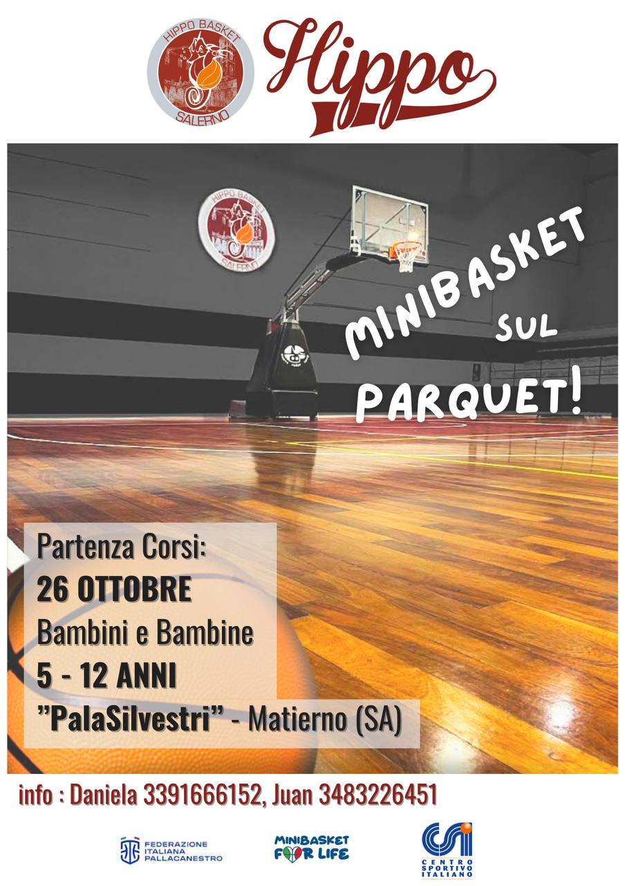 Minibasket... sul parquet!!!